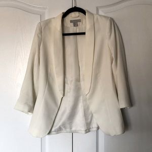 White blazer
